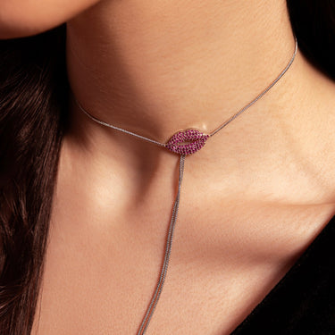 Claret Kiss Necklace